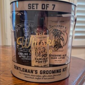 Whiskey Ginger Supply Co 7 Piece Grooming Kit